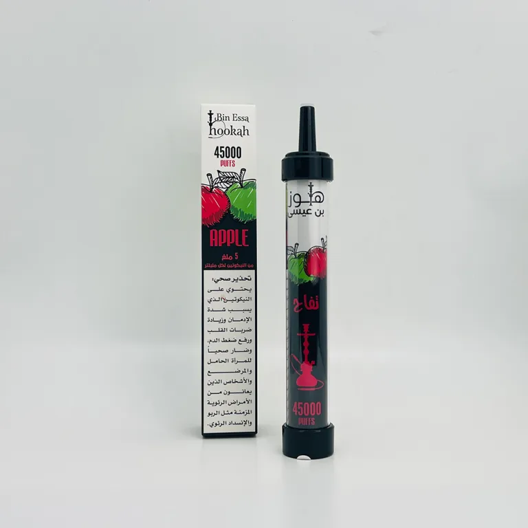 BIN ESSA HOOKAH 45000 PUFFS DTL
APPLE 