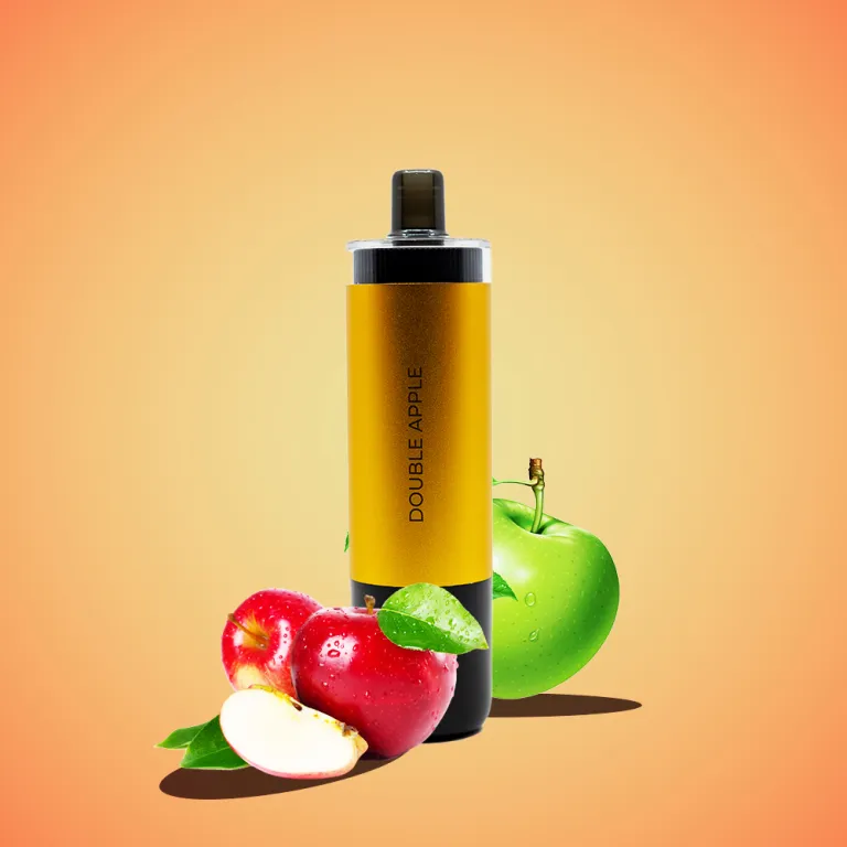 BRO HOPO HOOKAH DTL 25K PUFFES 5MG _ DOUBLE APPLE
