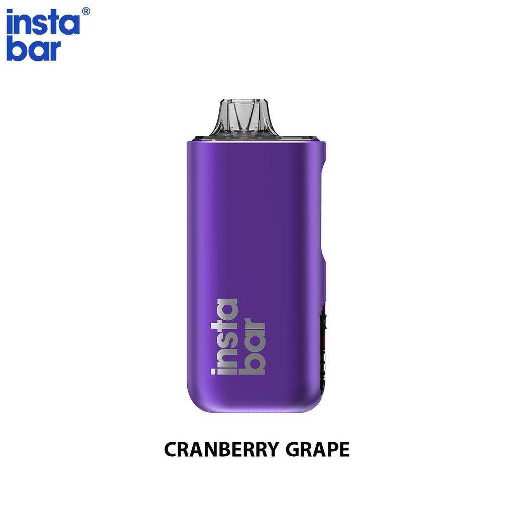 Insta Bar BE 40000 Puffs Disposable _ Cranberry Grape 50mg
