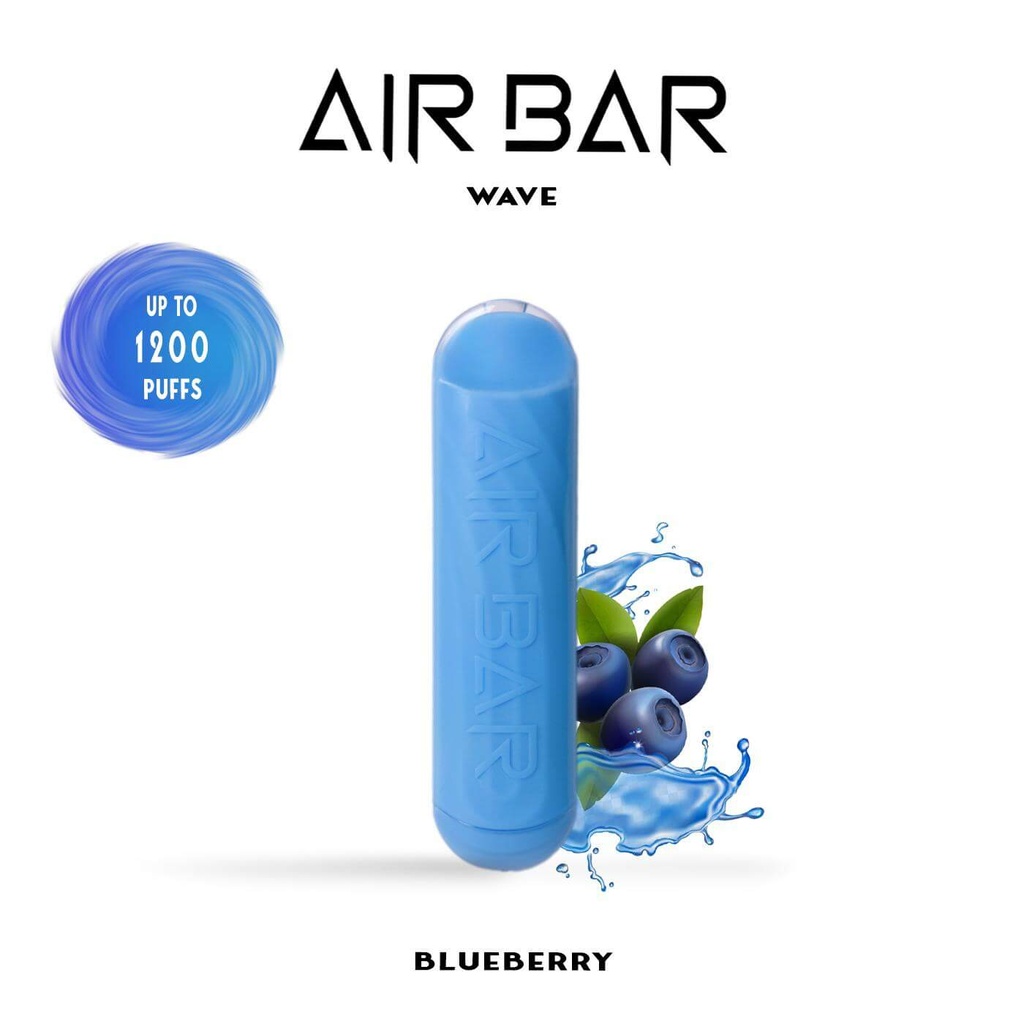AIR BAR WAVE DISPOSABLE _ BLUEBERRY 45MG