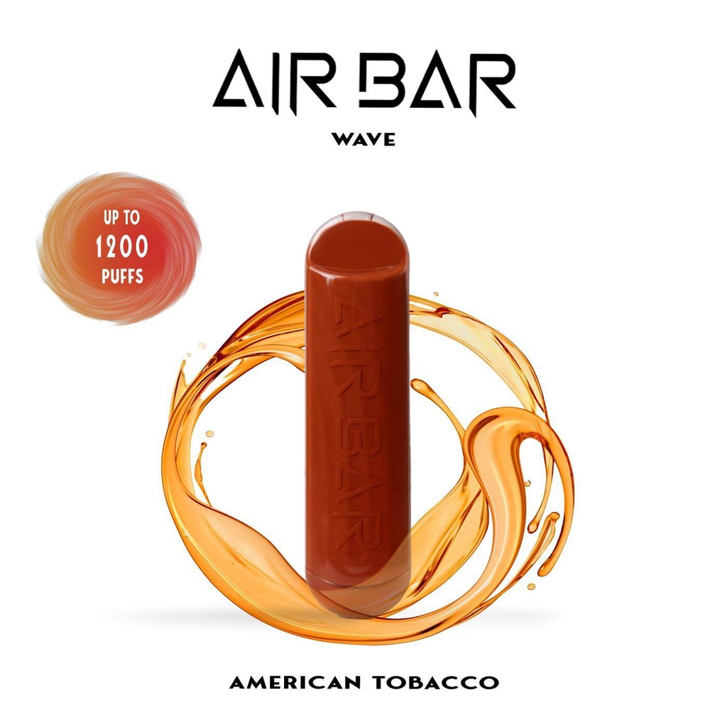 AIR BAR WAVE DISPOSABLE _ AMERICAN TOBACCO 45MG