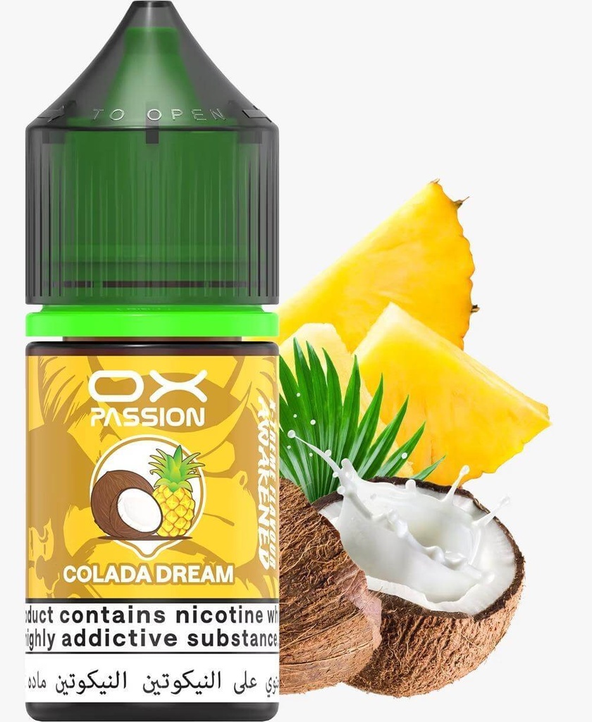 OX PASSION COLADA DREAM 30MG 30ML