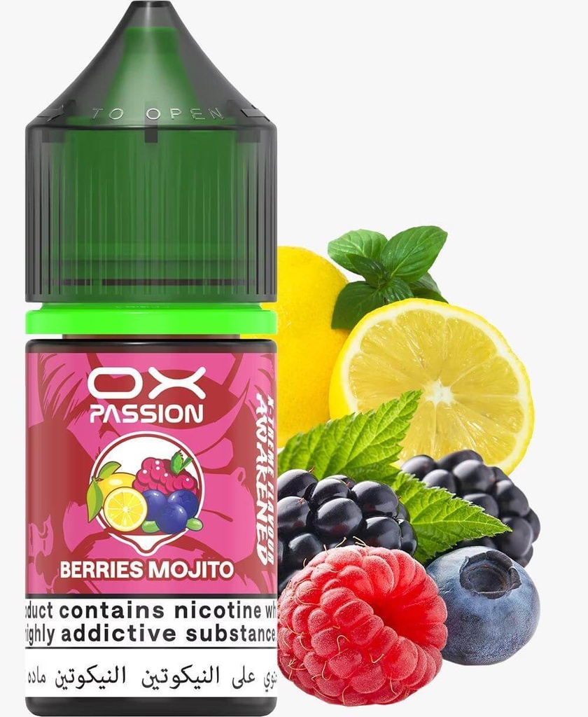  OX PASSION BERRIES MOJITO 30MG 30ML