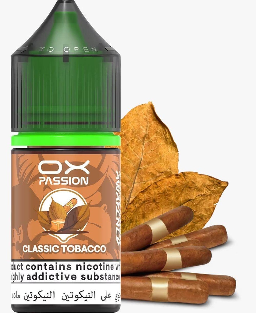 OX PASSION CLASSIC TOBACCO 50MG 30ML