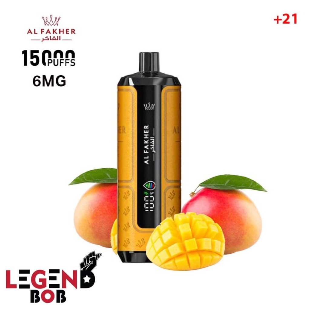 CROWN BAR AL FAKHER 15000 PUFFS HYPERMAX _ MANGO