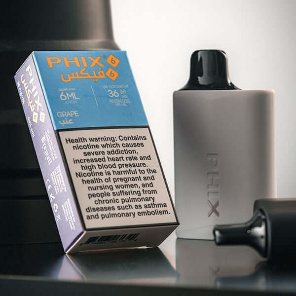 PHIX 6 - Grape Ice 36mg (1pack)