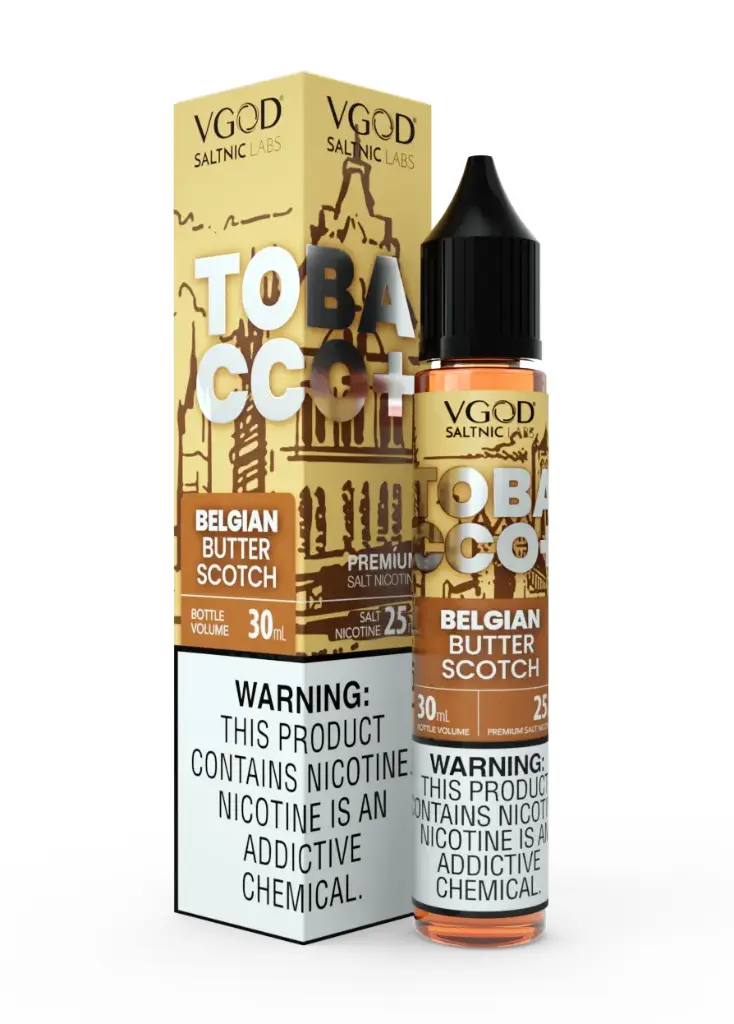 VGOD TOBACCO BELGIAN BUTTER SCOTCH 25MG 30ML
