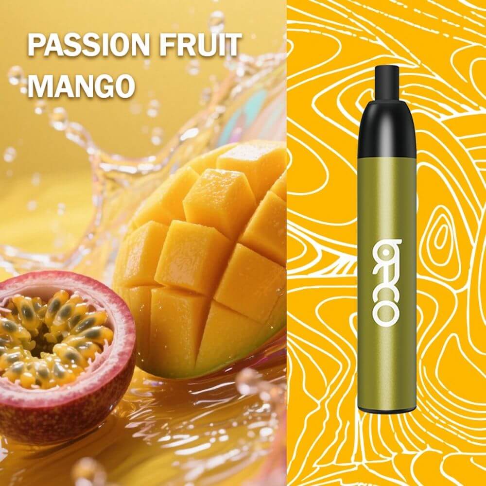 BECO MESH X 4500 PUFFS _ PASSION FRUIT MANGO  50MG 
