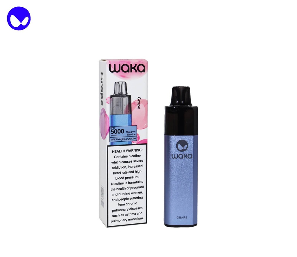 WAKA MAGIC-GO GRAPE 5000PUFF 18MG