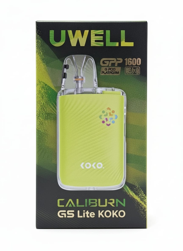 UWELL CALIBURN G5 LITE KOKO LEMON CREEN