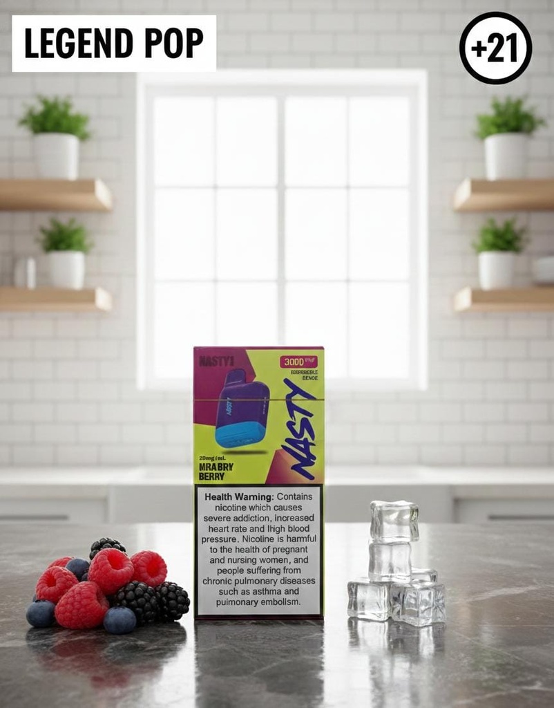 NASTY BAR 3000 PUFF 20MG MIX BERRY