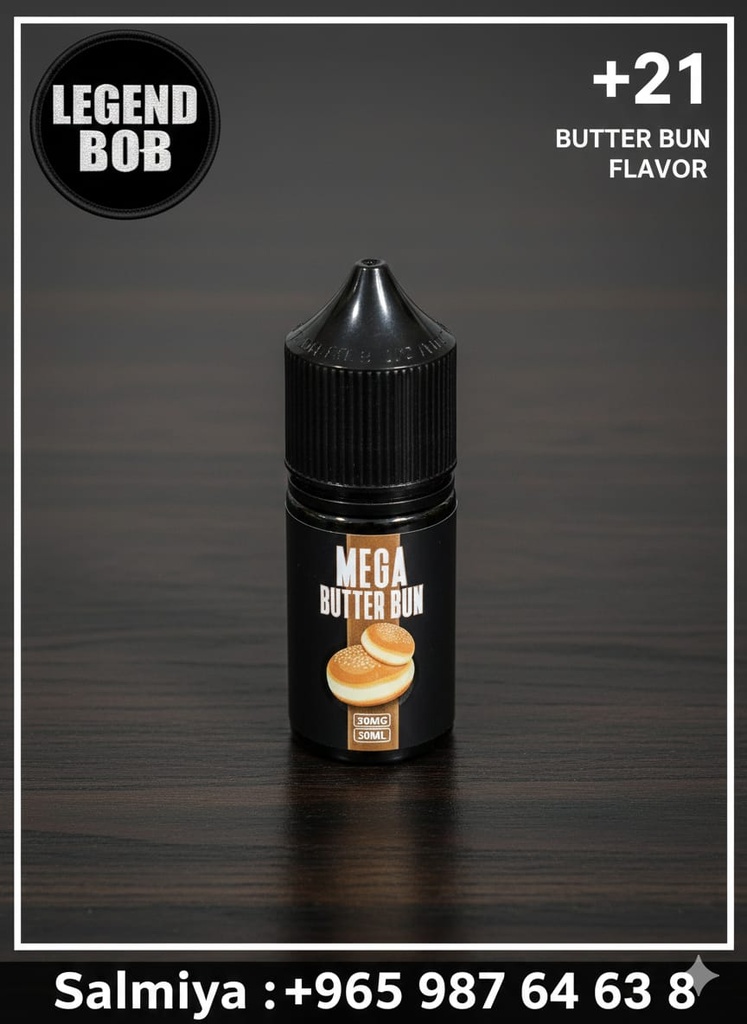 MEGA BUTTER BUN 30ML 50MG