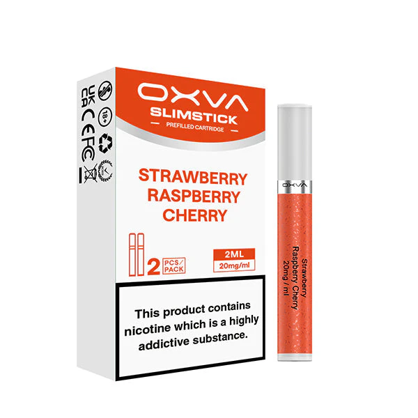 OXVA Slim Stick Prefilled Cartridge Strawberry Raspberry Cherry