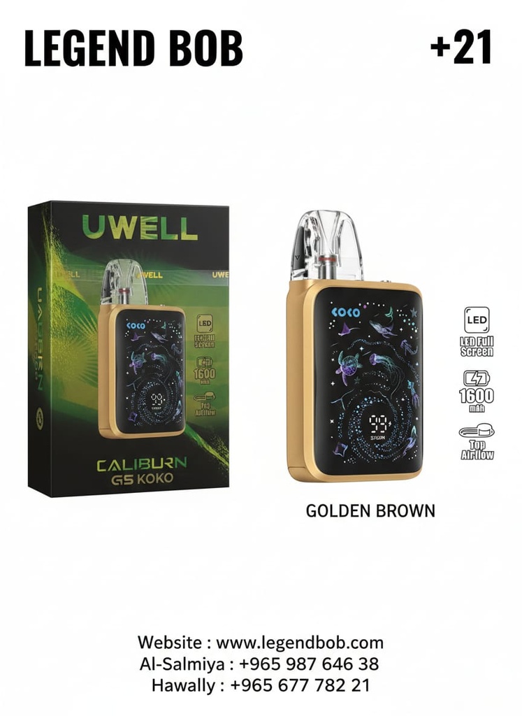 UWELL CALIBURN G5 KOKO Golden Brown