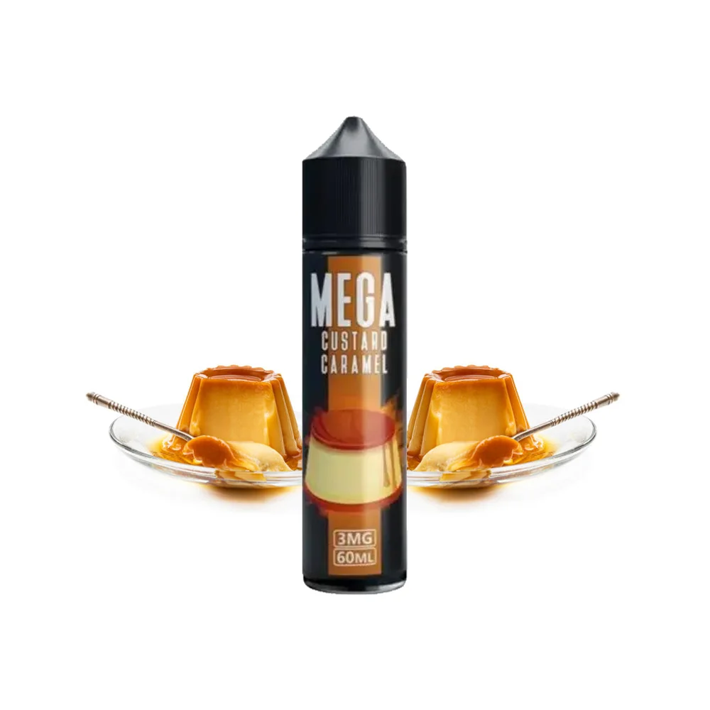 MEGA CUSTARD CARMEL 3MG 60ML
