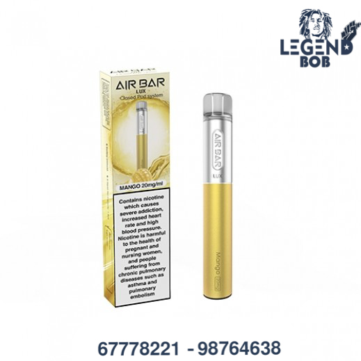 AIR BAR DISPOSABLE LUX MANGO 20MG 500PUFF