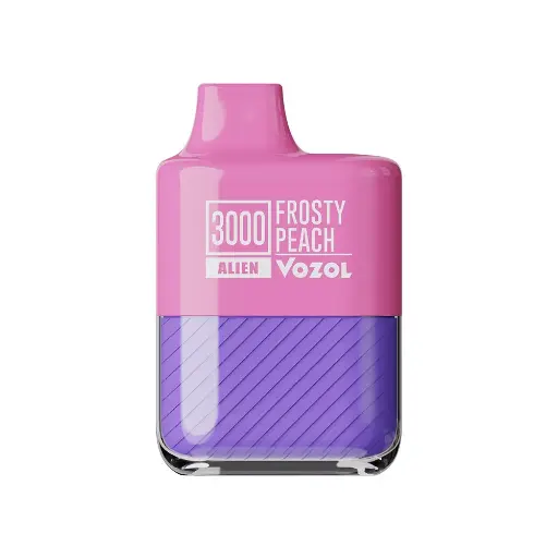 [6975000546220] VOZOL FROSTY PEACH 20MG 3000PUFFS 