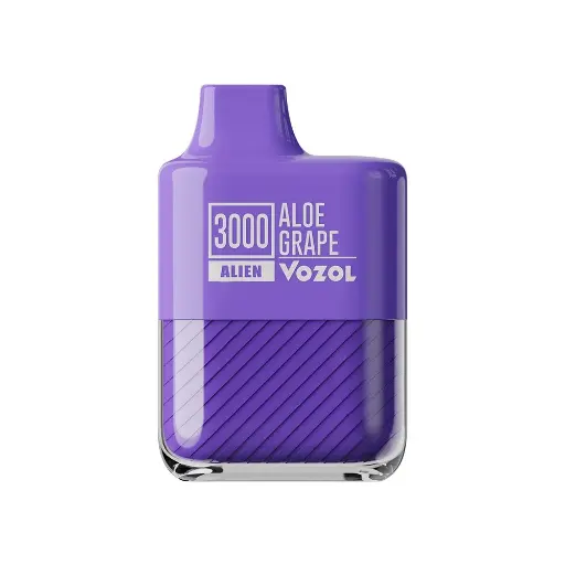 [6975000546282] VOZOL ALOE GRAPE 20MG 3000PUFFS 