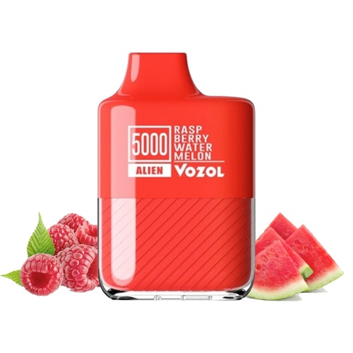 [6975000546633] VOZOL RASPBERRY WATERMELON 20MG 5000PUFFS