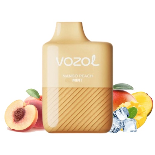 [6975000546725] VOZOL MANGO PEACH MINT 20MG 5000PUFFS 