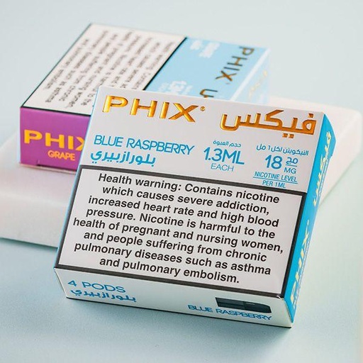 [874863063102] PHIX BLURASPERRY 18MG 1.7ML