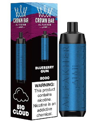 AL FAKHER BLUEBERRY GUM 8000 PUFFS