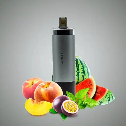 BRO HOPO HOOKAH DTL 25K PUFFES 5MG _ LOVE 66_ MIX MELON PASSION FRUIT
