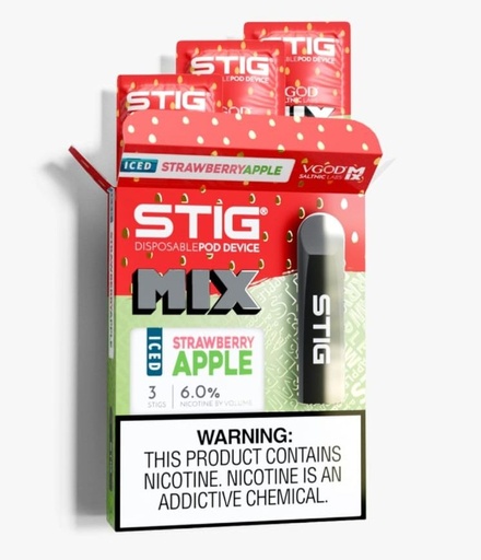 STIG STRAWBERRY APPLE ICE 
