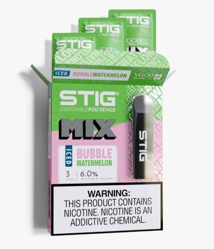 STIG BUBBLE WATERMELON ICE