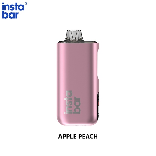 Insta Bar BE 40000 Puffs Disposable _ Apple Peach 20mg