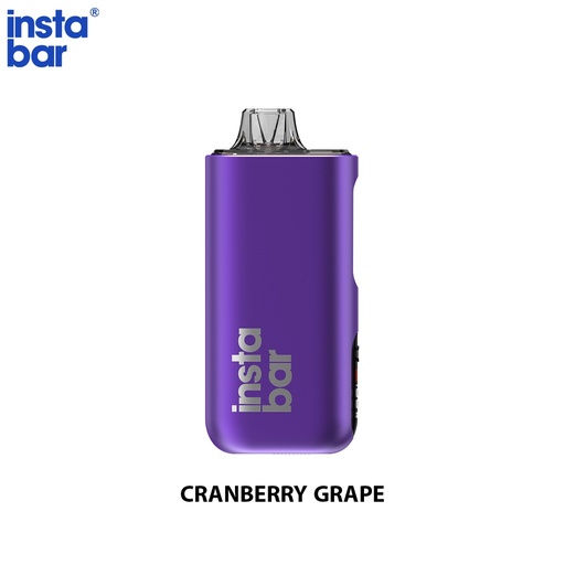 Insta Bar BE 40000 Puffs Disposable _ Cranberry Grape 20mg