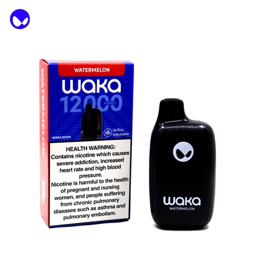WAKA NOVA WATERMELON 18MG 12000 PUFFS 