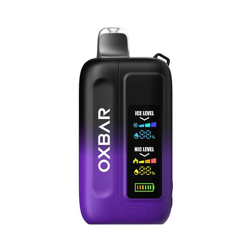OXBAR Ice-Nic Control 35000 Puffs _ BLACK GRAPE MINT 50MG