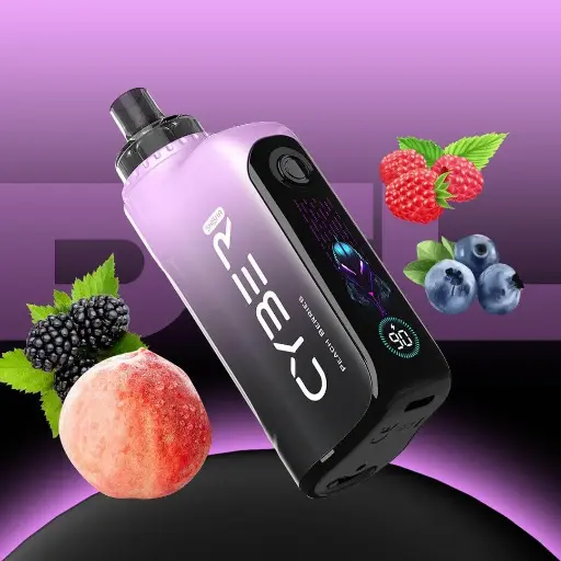 CYBER SKISHA MASTER DISPOSABLE 6MG 30000 PUFFS _ PEACH BERRIES

