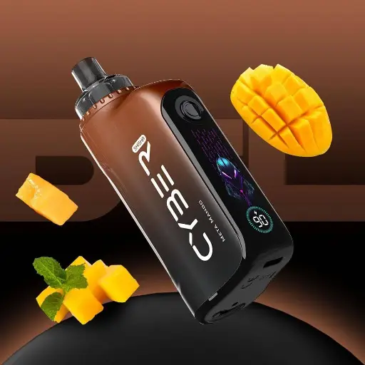 CYBER SKISHA MASTER DISPOSABLE 6MG 30000 PUFFS _ META MANGO 
