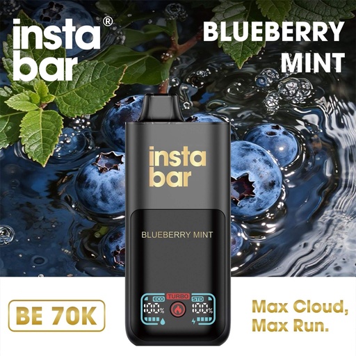 INSTA BAR BE 70K _ BLUEBERRY MINT 20MG