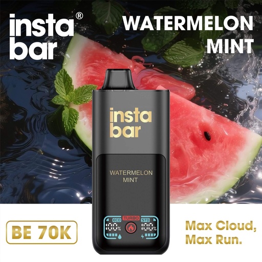 INSTA BAR BE 70K _ WATERMELON MINT 50MG
