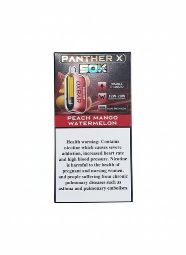 Dr Vapes OXBar Panther X 50000 Puffs Peach Mango Watermelon 20MG 