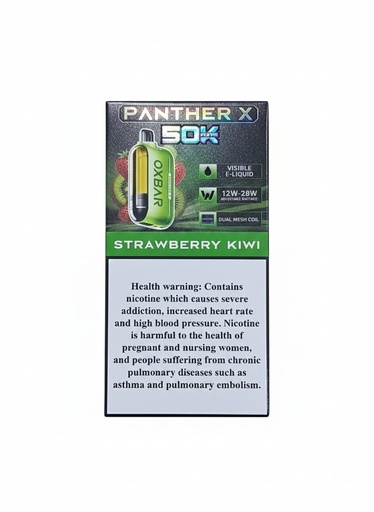 Dr Vapes OXBar Panther X 50000 Puffs  Strawberry Kiwi 20MG 