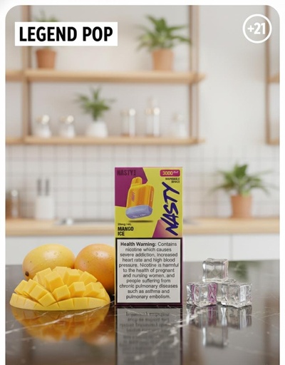 NASTY BAR 3000 PUFF 20MG MANGO ICE