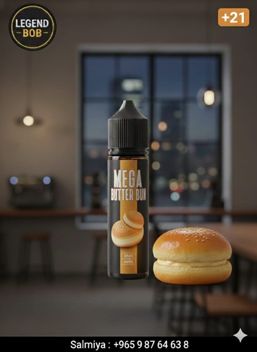 MEGA BUTTER BUN 60ML 3MG