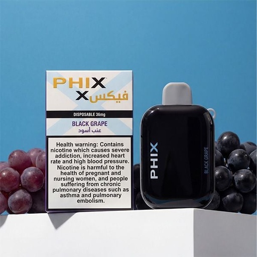 PHIX X - Black Grape Blue 36MG