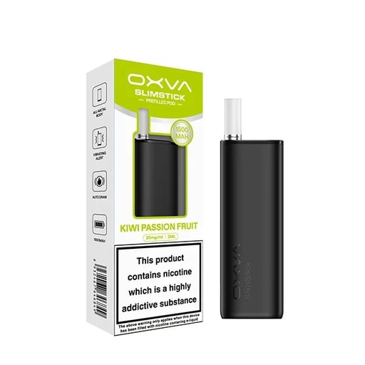 OXVA Slim Stick Pod Kit Black
Kiwi Passion Fruit 