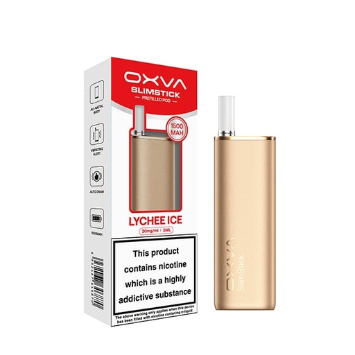 OXVA Slim Stick Pod Kit Gold Lychee Ice