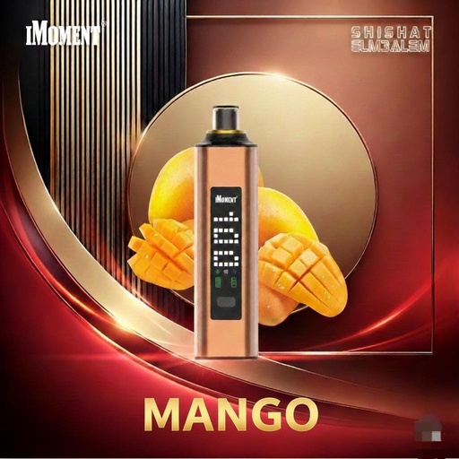 IMOMENT SHISHA Elm3alem 40k puffs 3MG MANGO