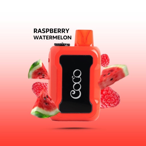 [12345678958] COCO DISPOSABLE RASPBERRY WATERMELON 50MG 5000 PUFF
