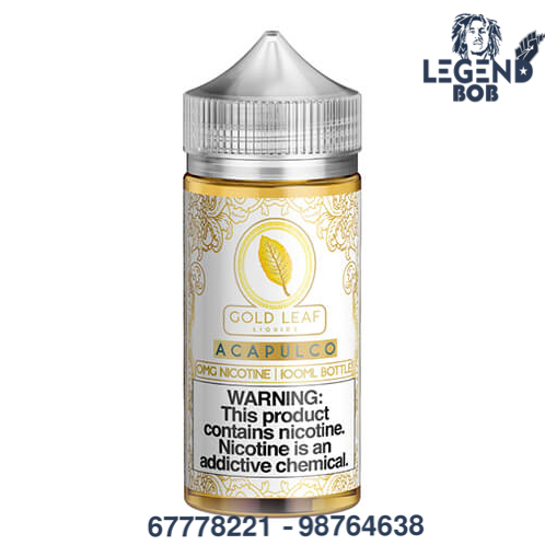[644216555307] GOLD LEAF ACAPULCO 3MG 100ML 